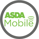 Logo for Asda Mobile, one of the Mobile Top-Up Networks for Mobile Top-Up & International Calling Card Solutions avaiable from 3R Telecom